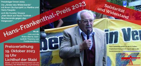 Hans-Frankenthal-Preis 2023: Einladung